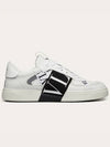 VLTN Band Logo Low Top Sneakers White - VALENTINO - BALAAN 3