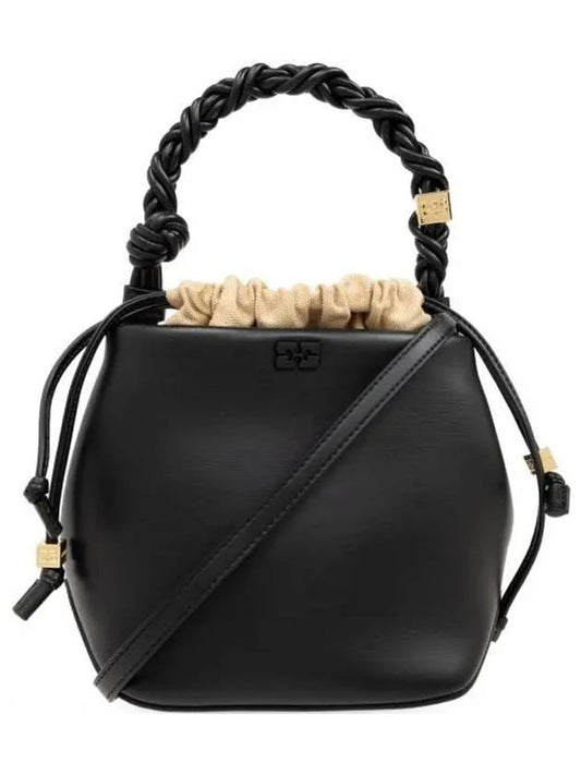 Bou Bucket Cross Bag Black - GANNI - BALAAN 2