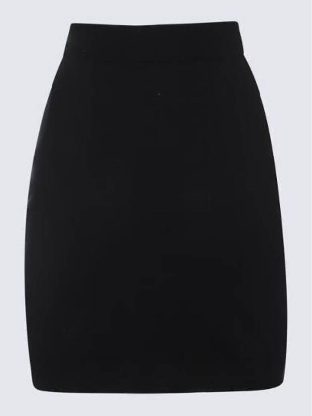 Logo Bea Mini H Line Skirt Black - VIVIENNE WESTWOOD - BALAAN 3