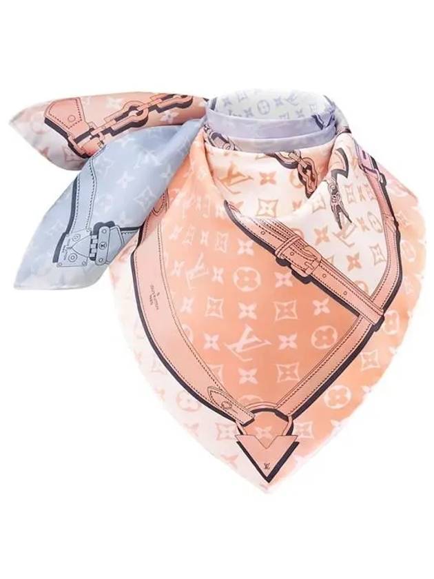 Rising Confidential Square 70 Scarf Sunset - LOUIS VUITTON - BALAAN 3