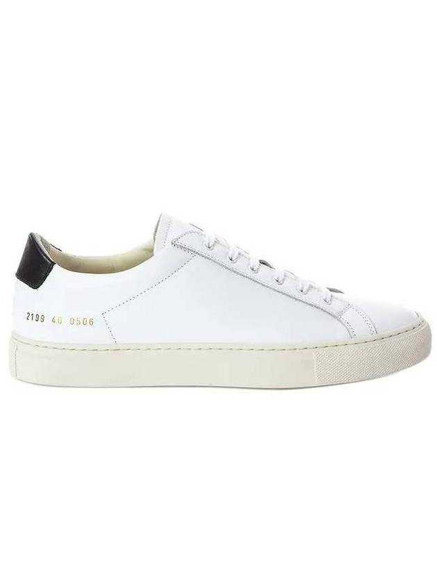 Achilles Retro Low Top Sneakers White - COMMON PROJECTS - BALAAN 1