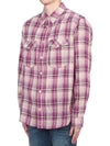 Lydian Long Sleeve Shirt Pink - ISABEL MARANT - BALAAN 3