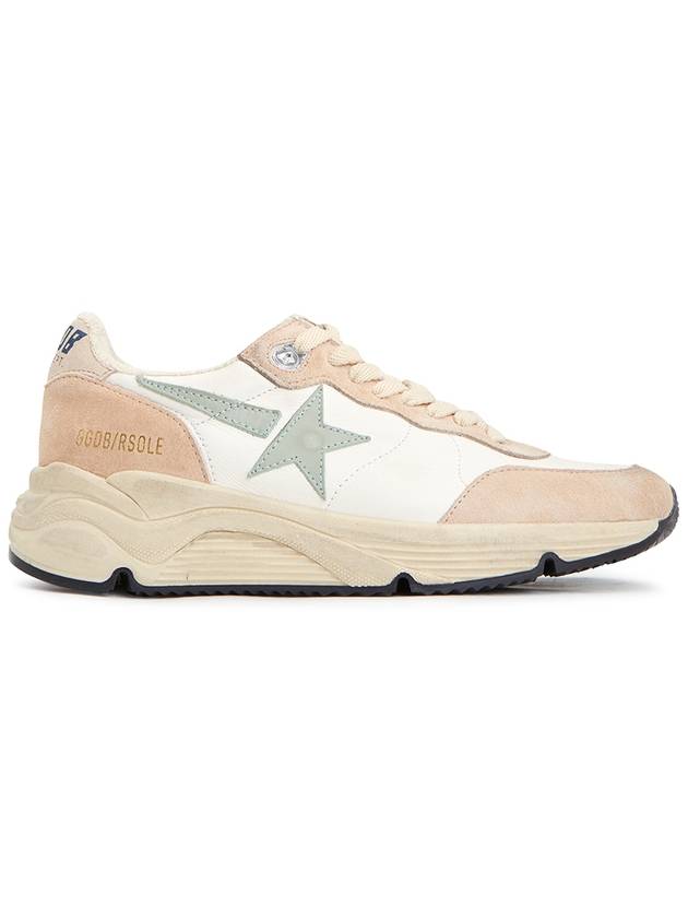 Running Sole Leather Star Low Top Sneakers Pink White - GOLDEN GOOSE - BALAAN 6