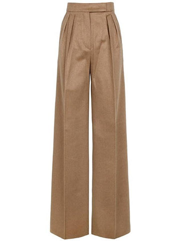 Camel Werder Wool Pants WERTHER 001 - MAX MARA - BALAAN 1