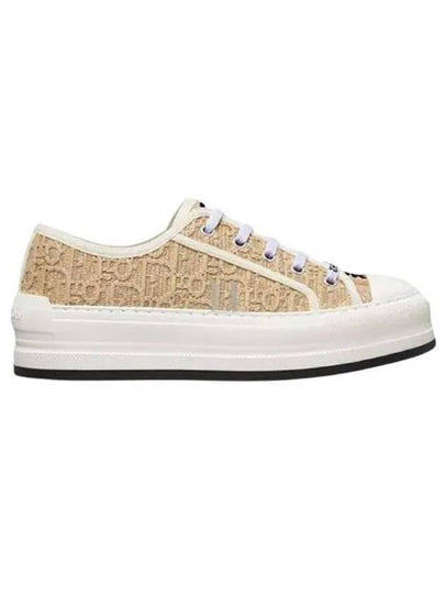 Walk'n' Platform Low Top Sneakers Beige - DIOR - BALAAN 2