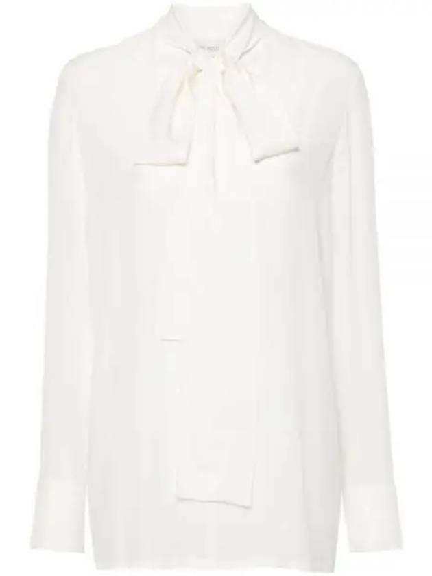 Elleni Silk Blouse White - MAX MARA - BALAAN 2