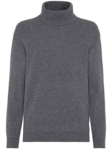 High neck cashmere knit - BRUNELLO CUCINELLI - BALAAN 1