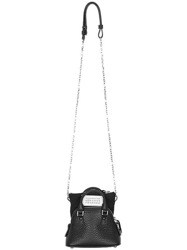 5AC Classic Baby Shoulder Bag Pale Black - MAISON MARGIELA - BALAAN 5