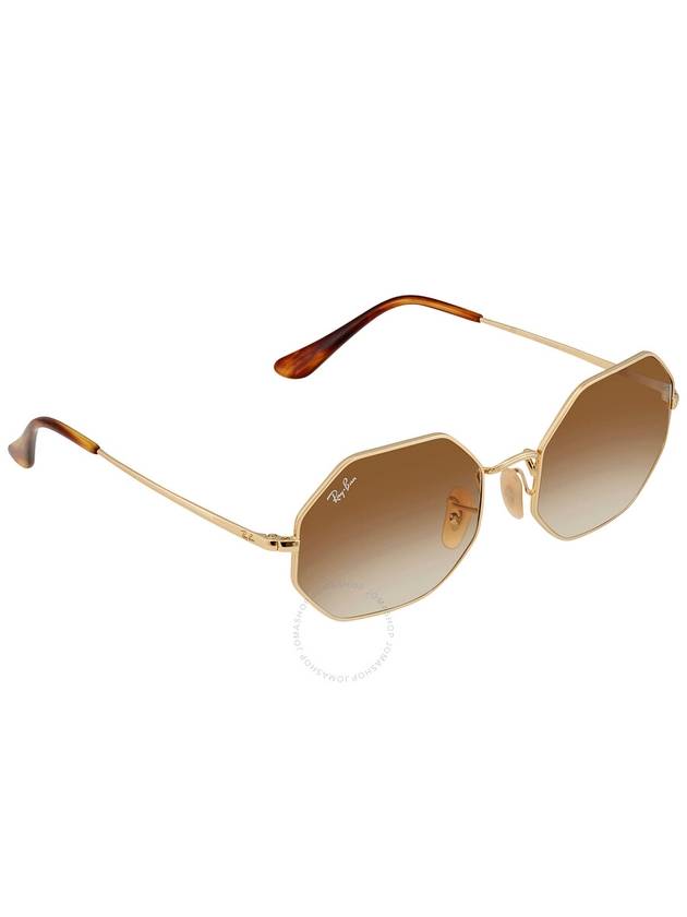 Ray Ban Octagon 1972 Light Brown Gradient Unisex Sunglasses RB1972 914751 54 - RAY-BAN - BALAAN 2