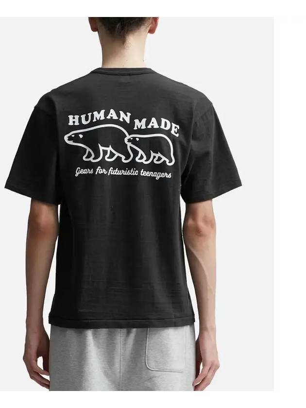 Graphic Short Sleeve T Shirt 10 Black HM26TE010 - HUMAN MADE - BALAAN 5