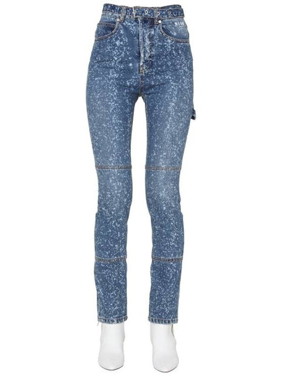 Paint Splatter Skinny Jeans - MSGM - BALAAN 2