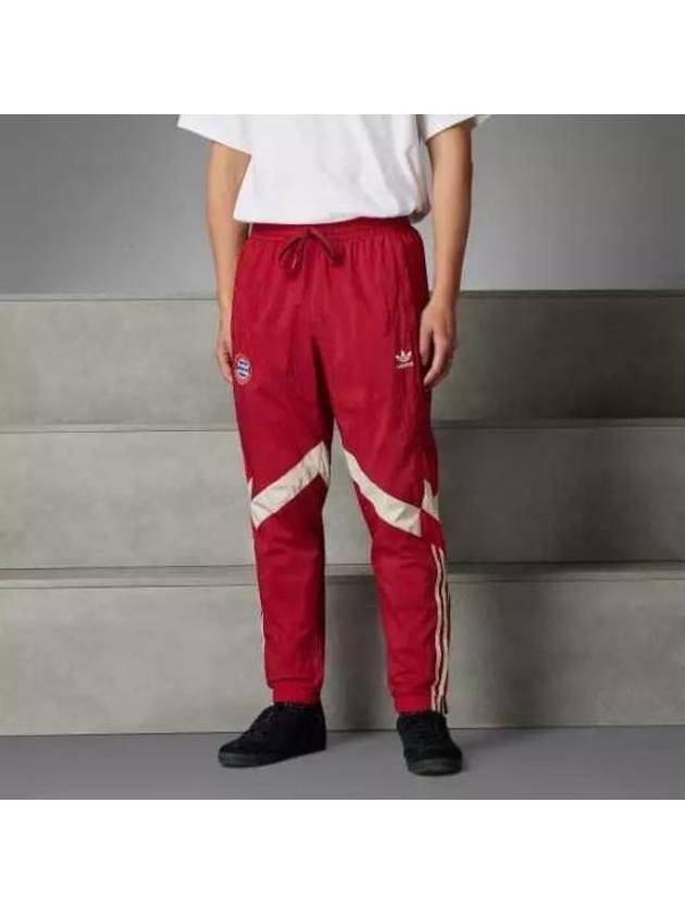 FC Bayern Originals Track Pants Active Maroon - ADIDAS - BALAAN 2