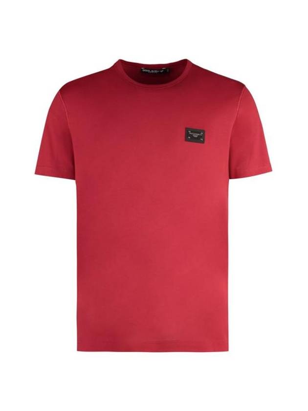 short sleeve t-shirt G8PT1TG7F2I R2254 RED - DOLCE&GABBANA - BALAAN 1