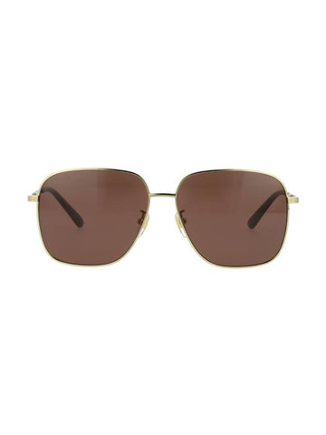 Eyewear Asian Fit Sunglasses Brown - GUCCI - BALAAN.