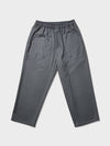 Pocket stitch wide banding pants charcoal gray - FFEFF STUDIO - BALAAN 2