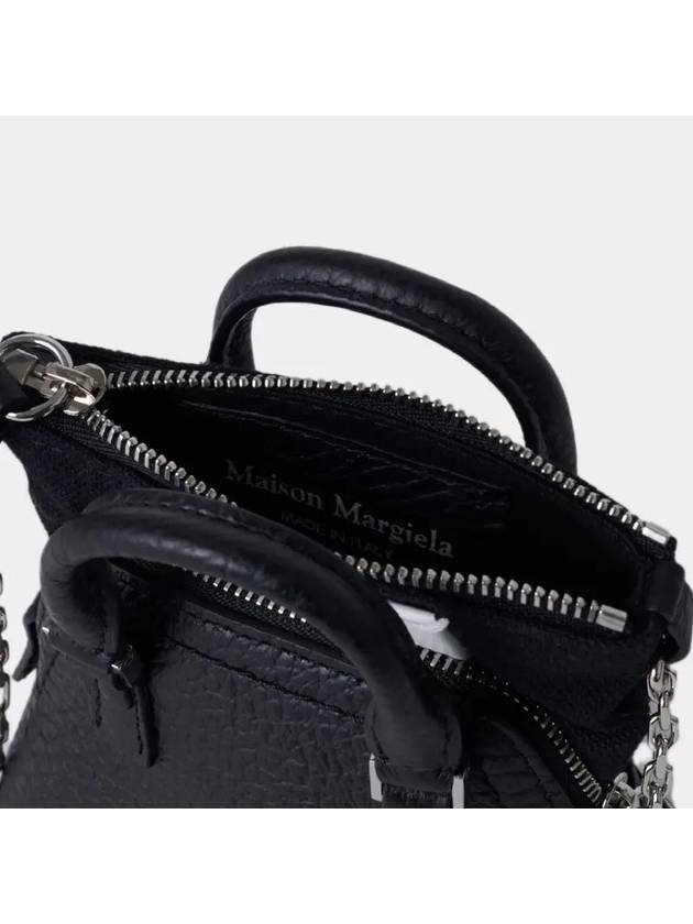 5AC Classic Baby Shoulder Bag Pale Black - MAISON MARGIELA - BALAAN 5