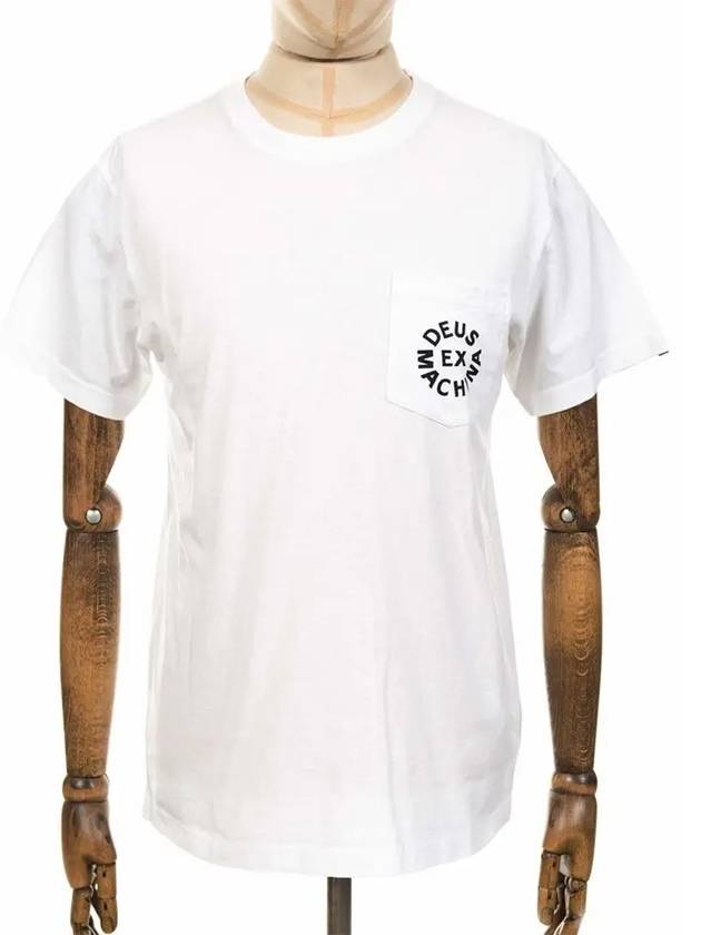 Deus Men s Logo Pocket Short Sleeve T Shirt White DMA51995 WHT - DEUS EX MACHINA - BALAAN 2