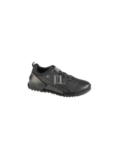 Biom 2.0 Leather Low Top Sneakers Black - ECCO - BALAAN 2