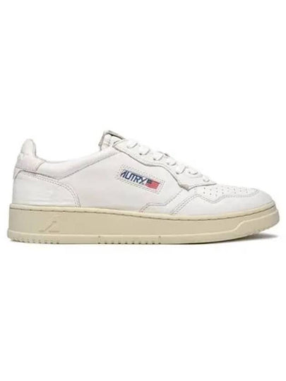 Medalist Goatskin Low Top Sneakers White - AUTRY - BALAAN 2