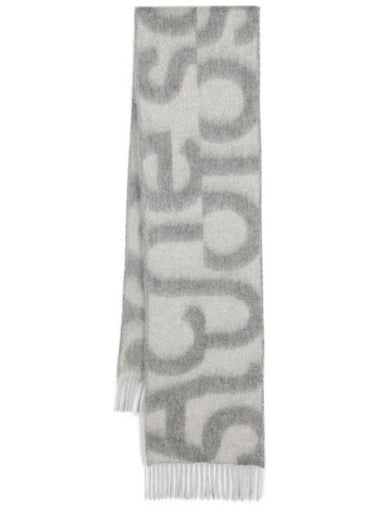 Logo Muffler Light Grey - ACNE STUDIOS - BALAAN 1