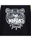 Women s Tiger Embroidery Sweatshirt Black - KENZO - BALAAN 6