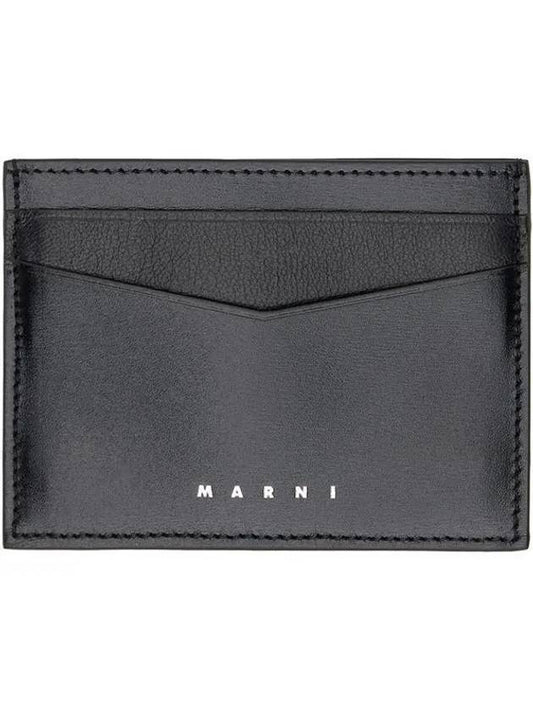 Logo Card Wallet Black - MARNI - BALAAN 2