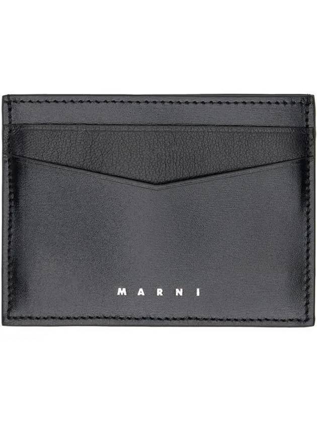 Logo Card Wallet Black - MARNI - BALAAN 2