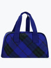 Shield Medium Duffel Bag Blue - BURBERRY - BALAAN 2