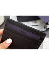 Triangle Logo Card Wallet Black - PRADA - BALAAN 9