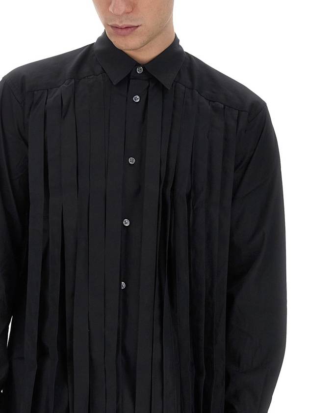 long sleeve shirt FL B051 1 BLACK - COMME DES GARCONS - BALAAN 4