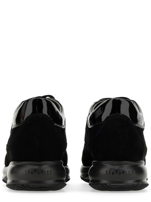 interactive low top sneakers all black - HOGAN - BALAAN 8