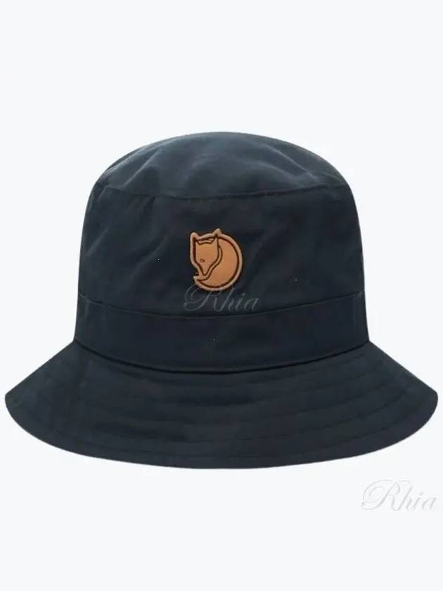 Kiruna Logo Bucket Hat Dark Navy - FJALL RAVEN - BALAAN 2