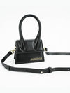 Jacquemus Le Chiquito mini bag cross leather black 21H213BA0013000 - JACQUEMUS - BALAAN 4