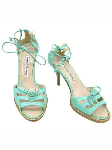 Smith Market Mint Sandals Women s Shoes - MANOLO BLAHNIK - BALAAN 1