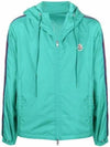 Men's Hattab Hooded Jacket Green - MONCLER - BALAAN 2