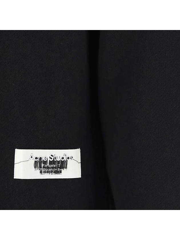 Studios Men's Label Logo Sweatshirt Black - ACNE STUDIOS - BALAAN.