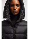 BOED short hooded jacket padded black beige J20931A00095595FE99M - MONCLER - BALAAN 8