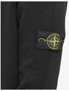 Wappen Patch Crew Neck Wool Knit Top Black - STONE ISLAND - BALAAN 4