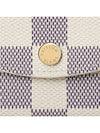 Louis Vuitton Rosalie Coin Purse Damier Azure Rose Ballerine Pink - LOUIS VUITTON - BALAAN 6