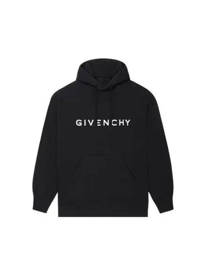 Archetype Cotton Hoodie Black - GIVENCHY - BALAAN 2