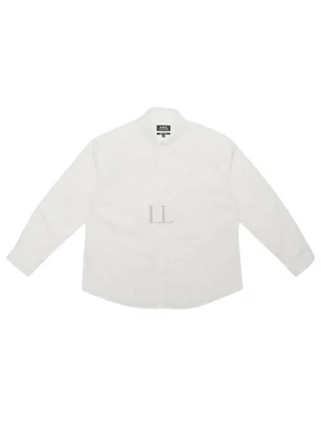 Boyfriend Long Sleeve Shirt White - A.P.C. - BALAAN 2