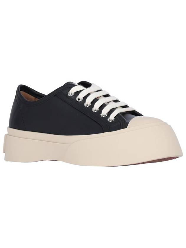 Pablo Nappa Low-Top Sneakers Black - MARNI - BALAAN 3