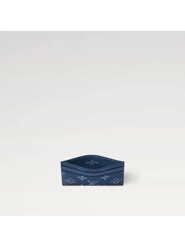 Monogram Gradient Double Card Wallet Navy - LOUIS VUITTON - BALAAN 3