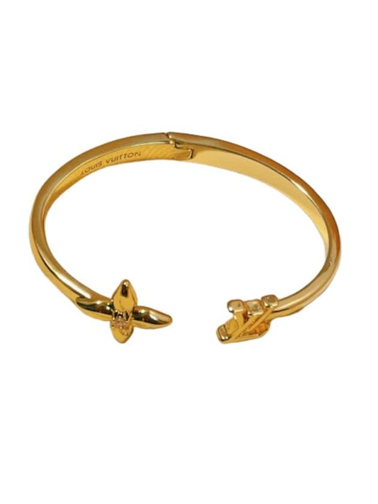 Louisette Signature Bracelet Gold - LOUIS VUITTON - BALAAN 1