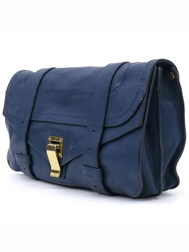 navy clutch bag - PROENZA SCHOULER - BALAAN 3