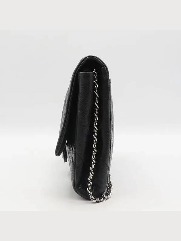 A65051 Black Caviar TIMELESS Classic Chain Flap Clutch and Shoulder Bag - CHANEL - BALAAN 3