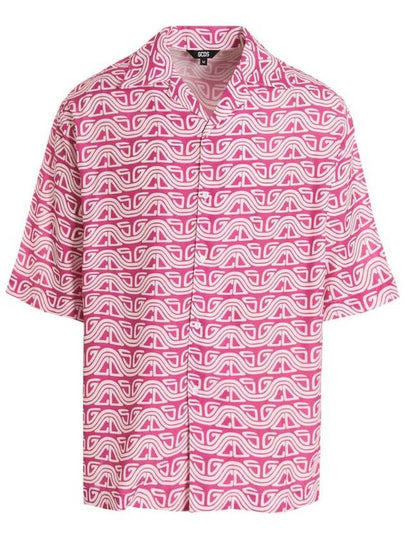 23 ss Monogram WAVED Shirt SS23M24072347 B0040207532 - GCDS - BALAAN 2