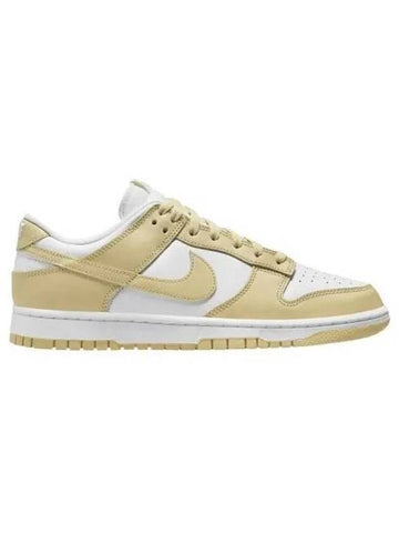 Dunk Low Retro Low Top Sneakers Team Gold - NIKE - BALAAN 1