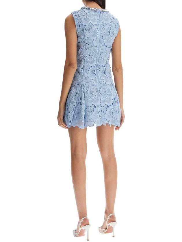 floral lace mini dress - SELF PORTRAIT - BALAAN 3