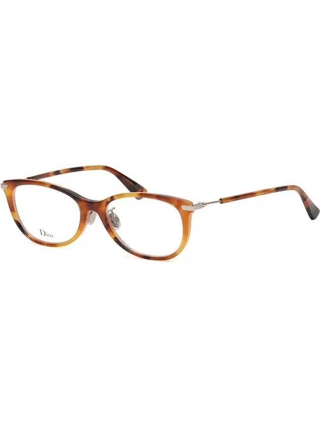 Eyewear Round Acetate Glasses Havana Brown - DIOR - BALAAN 8